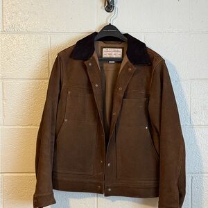 Brown Suede Men's Jacket